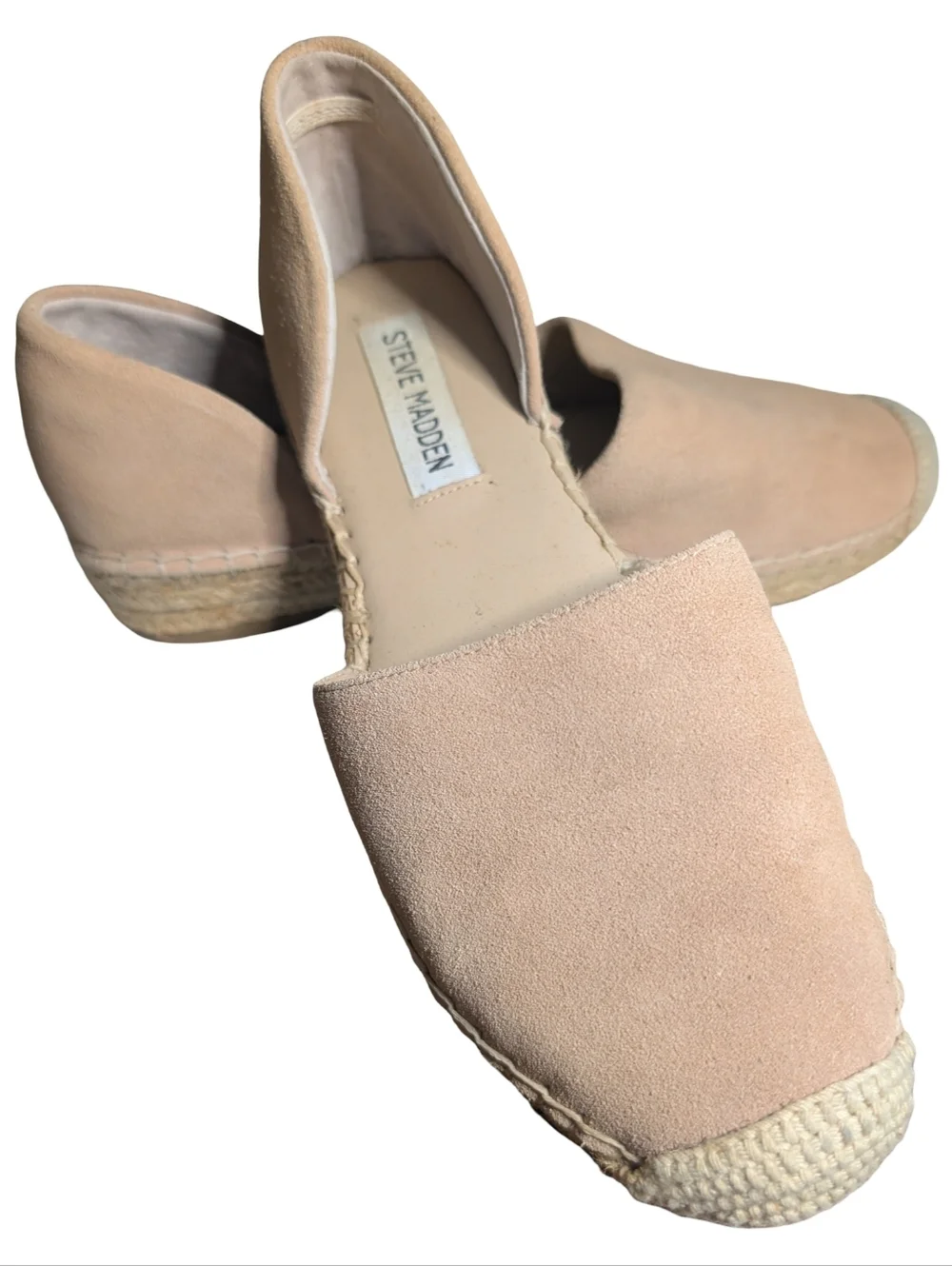 Steve Madden Leema Espadrille D'Orsay Wedge Flat, Size 6.5